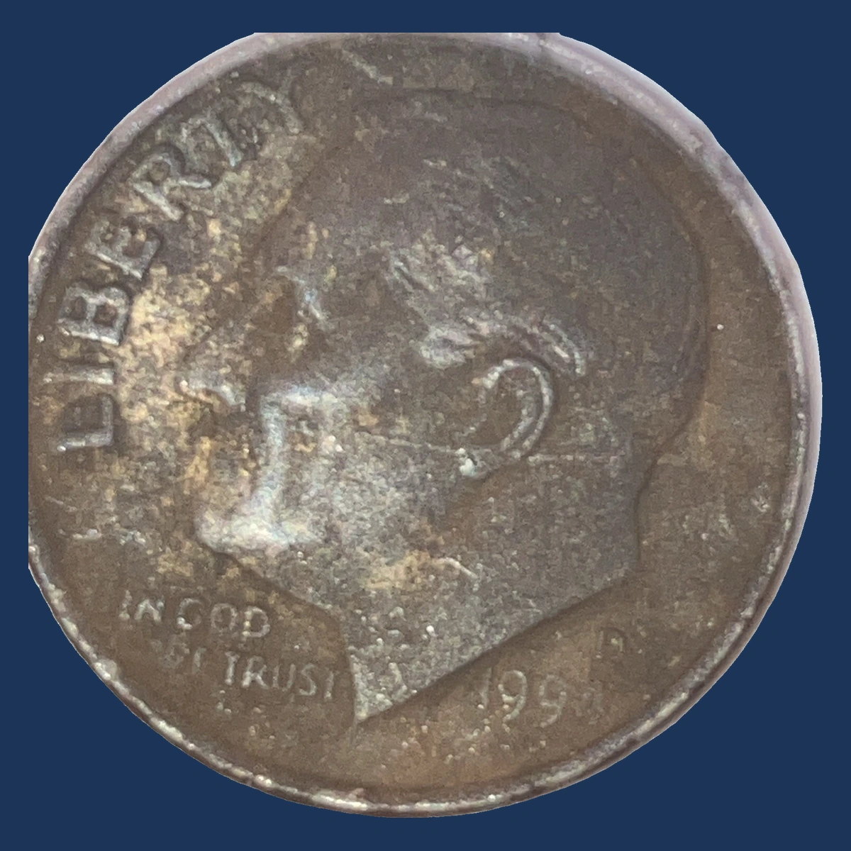 1994 Roosevelt Dime: Annealing Error