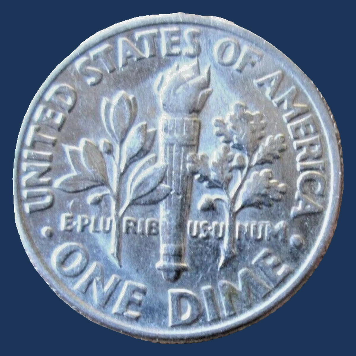 1994 Roosevelt Dime: Die Crack / Die Chip