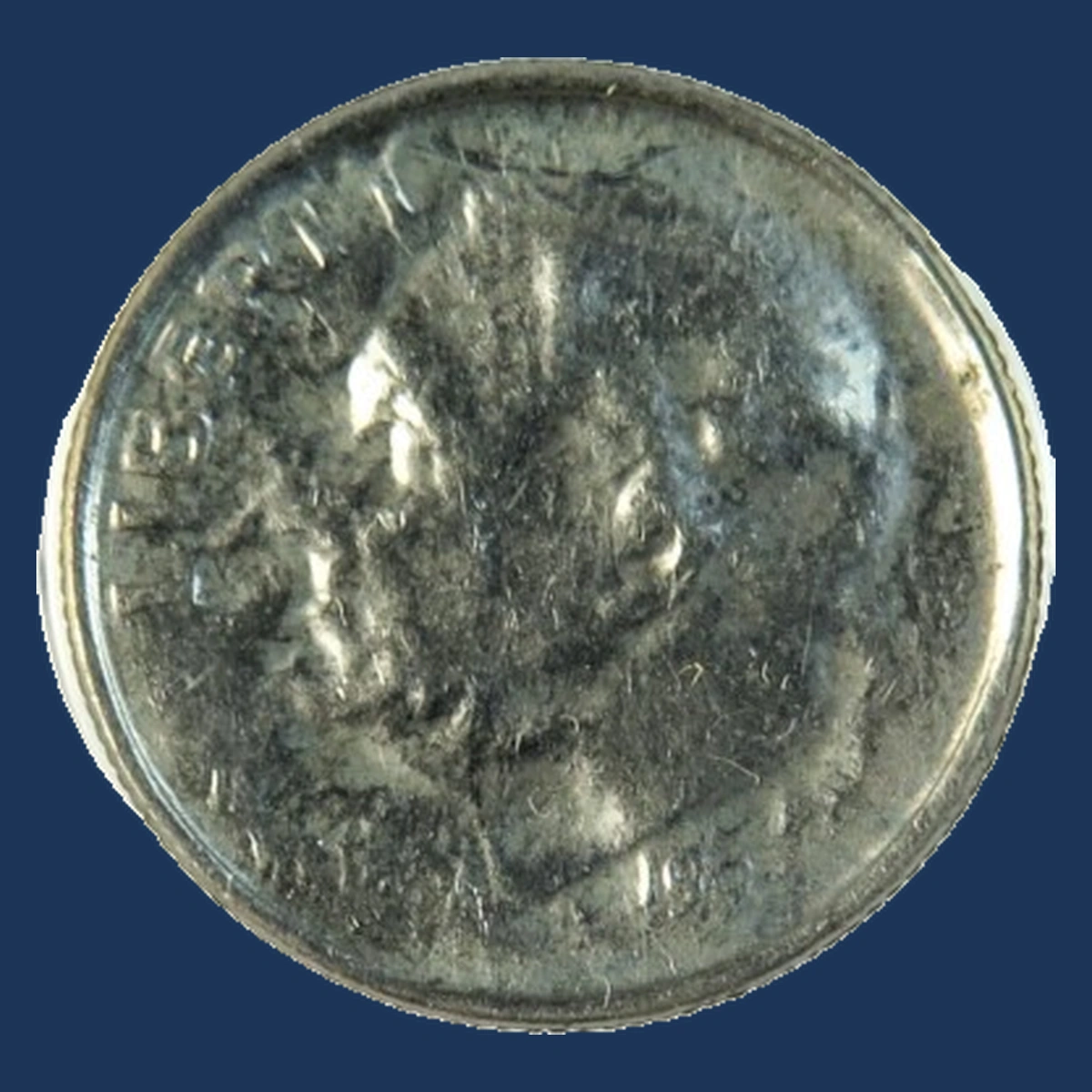 1994 Roosevelt Dime: Die Cap