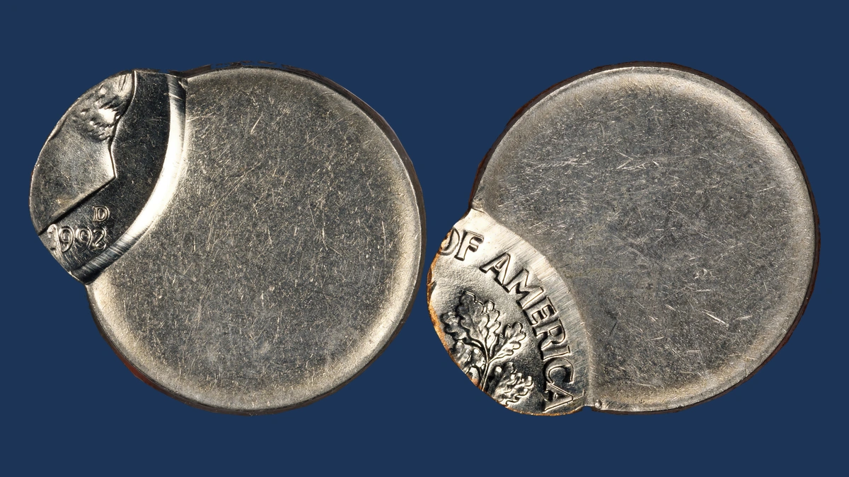 1992 Roosevelt Dime: Off-Center Strike