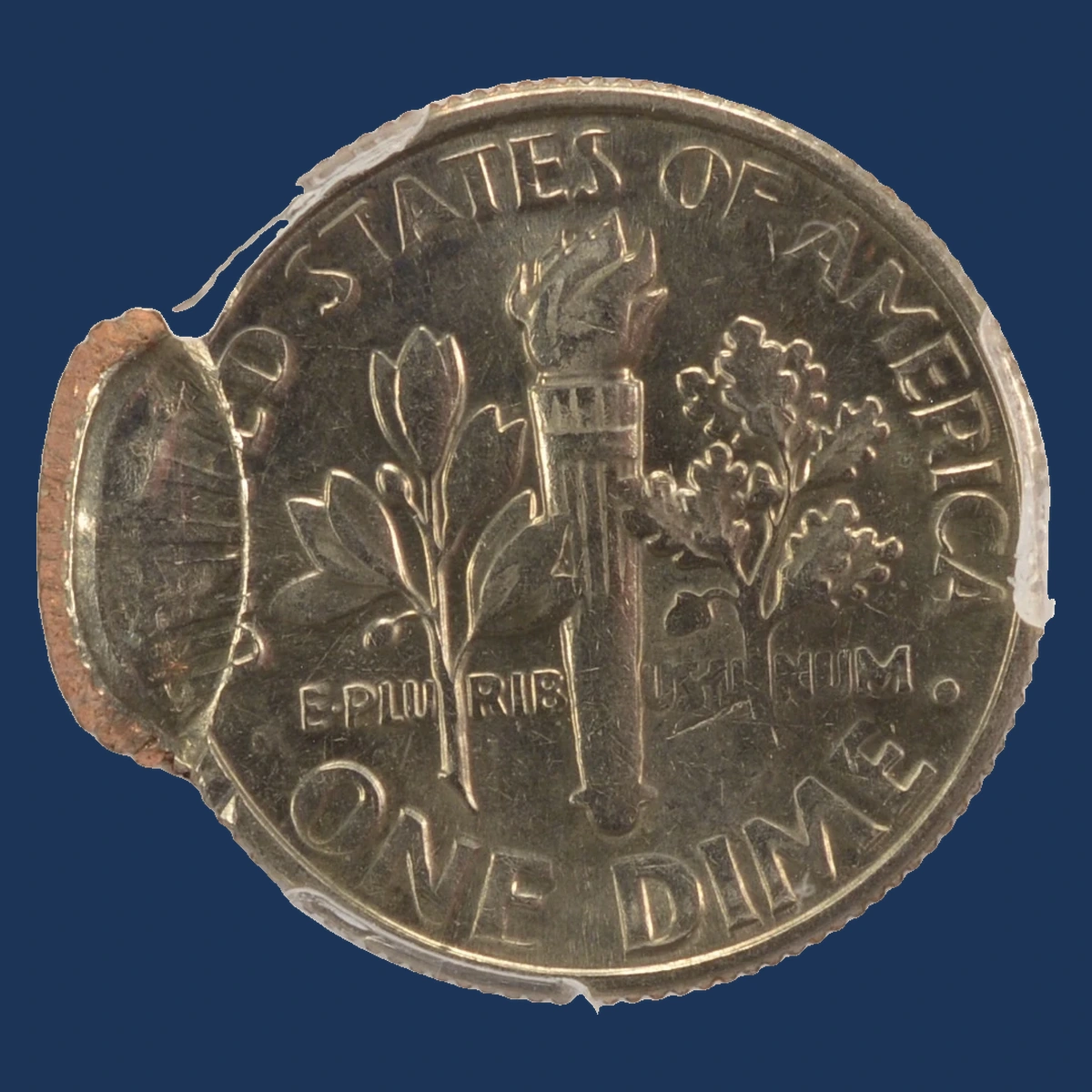 1990 Roosevelt Dime: Multiple Strike