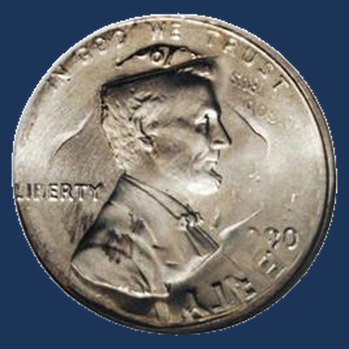 1990 Roosevelt Dime: Overstrike / Double Denomination
