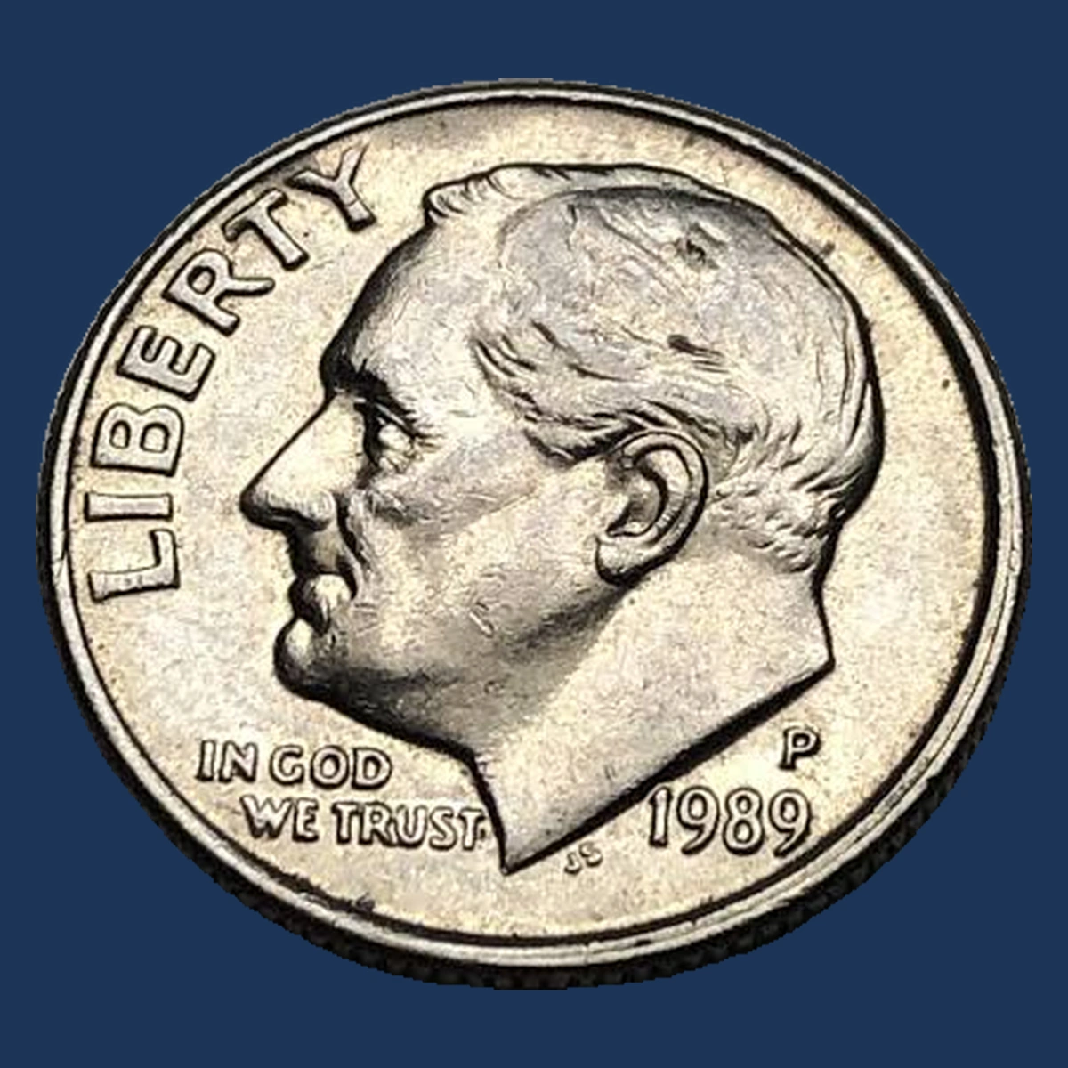 1989 Roosevelt Dime: Broadstrike