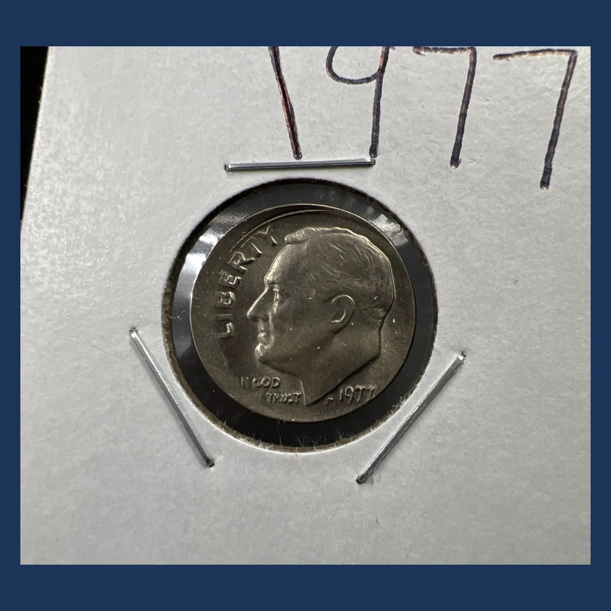 1977 Roosevelt Dime: Broadstrike
