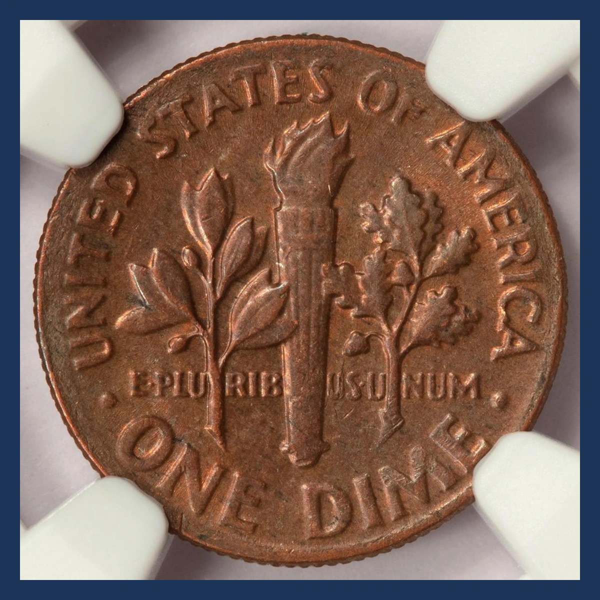 1976 Roosevelt Dime: Missing Clad Layer