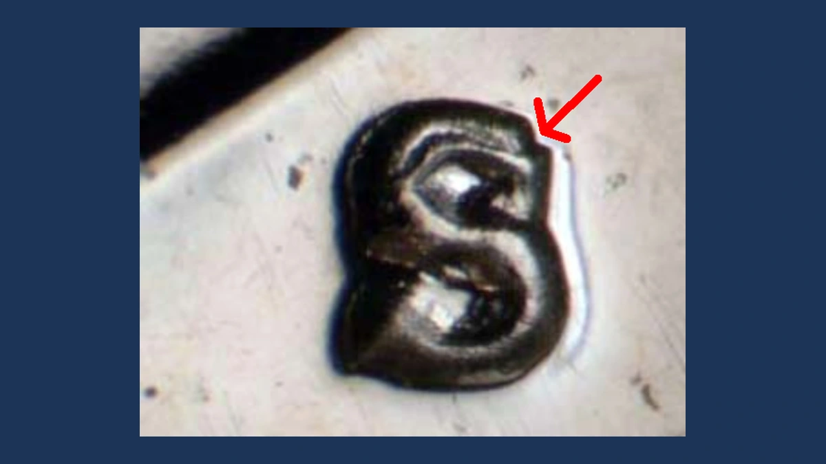 1975 Roosevelt Dime: Repunched Mintmark