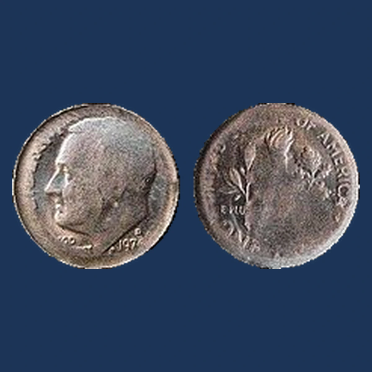 1974 Roosevelt Dime: Thin Thick Planchet