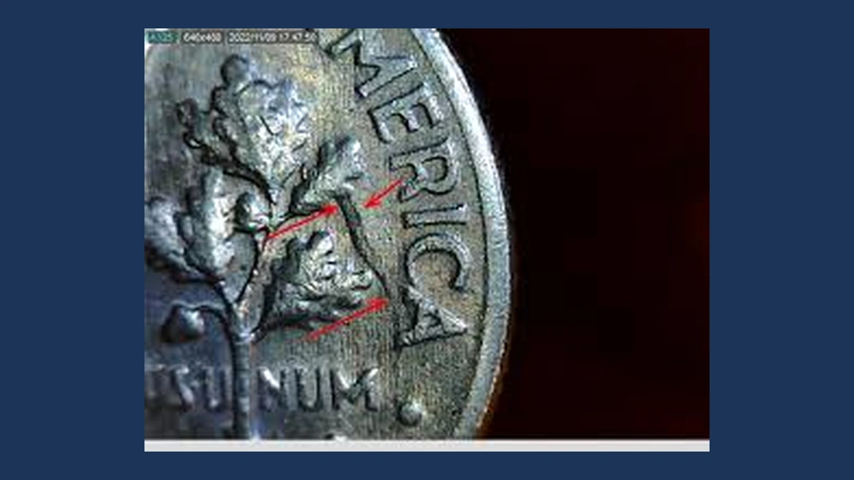 1973 Roosevelt Dime: Die Clash