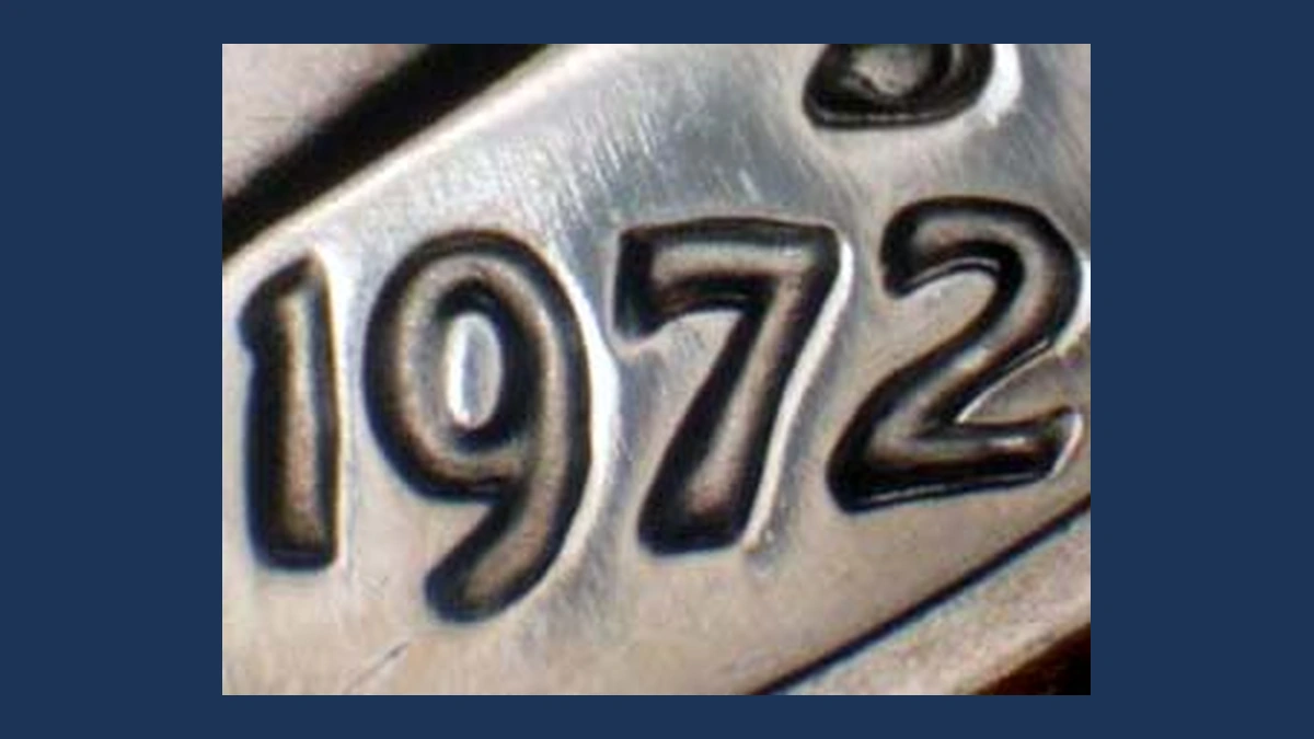 1972 Roosevelt Dime: Doubled Die Obverse