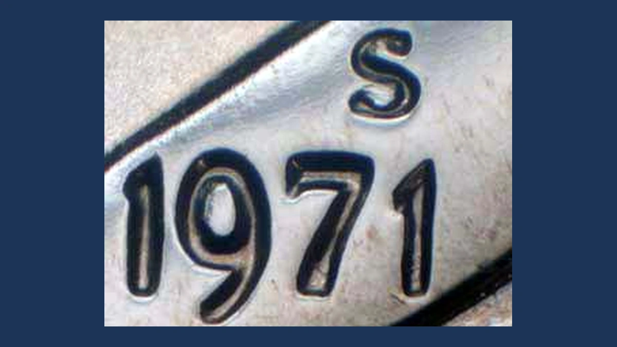 1971 Roosevelt Dime: Doubled Die