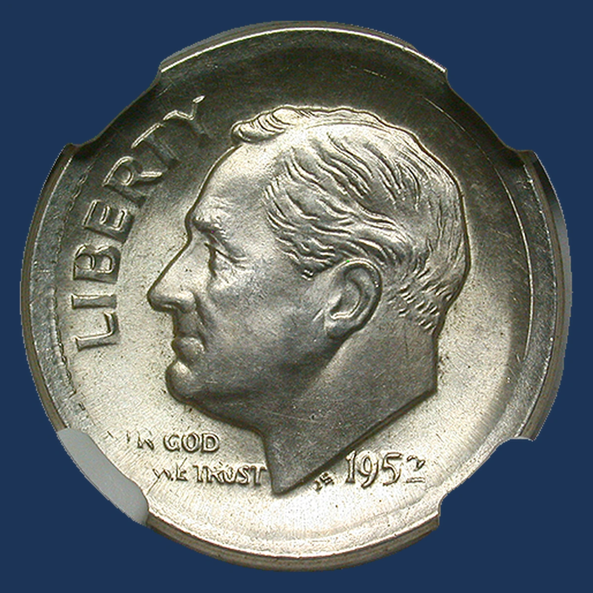 1952 Roosevelt Dime: Multiple Strike