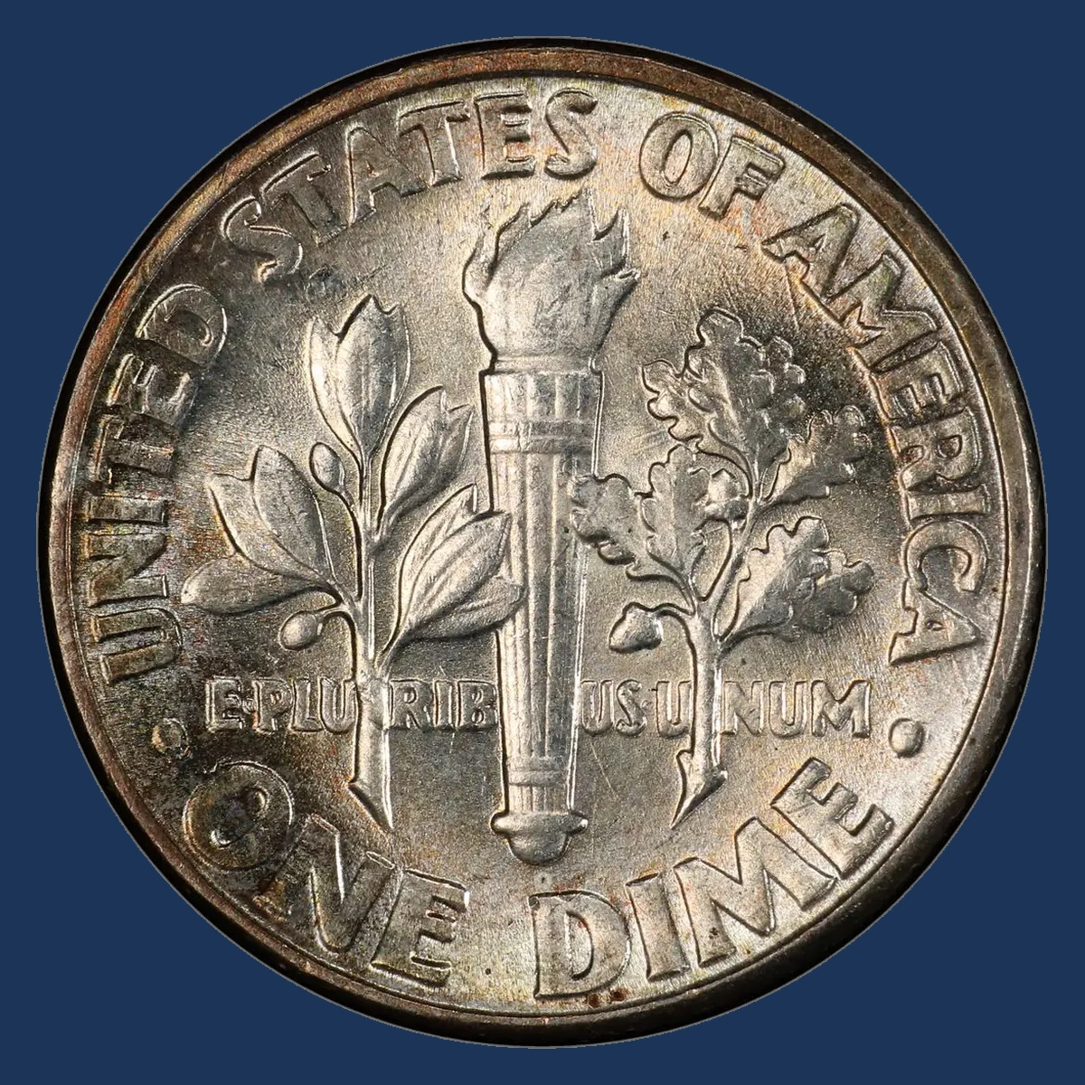 1948 Roosevelt Dime: Doubled Die Reverse