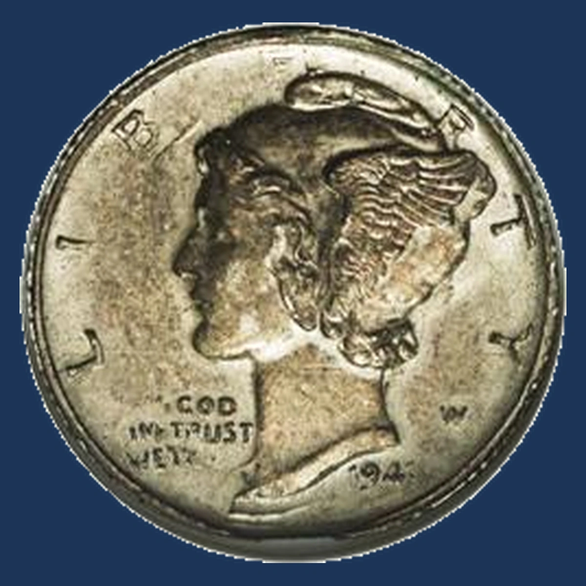 1941 Mercury Dime: Multiple Strike