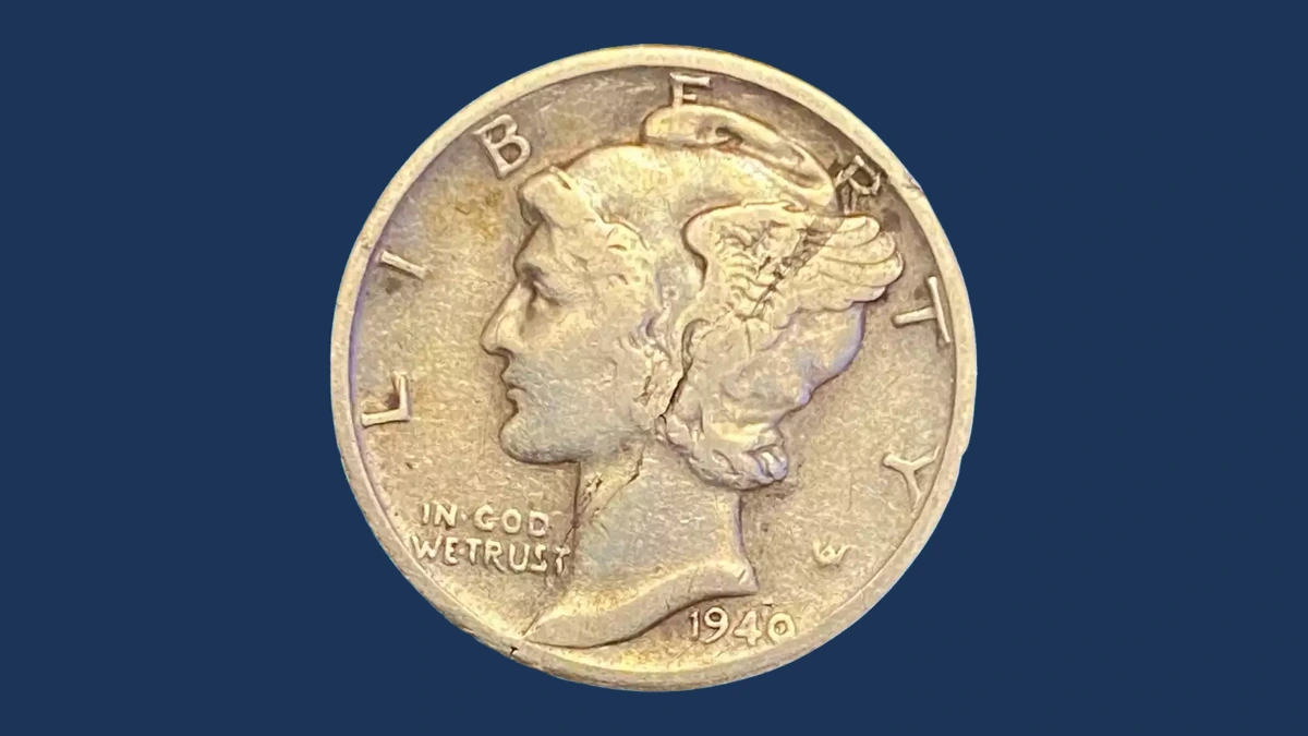 1940 Mercury Dime: Lamination