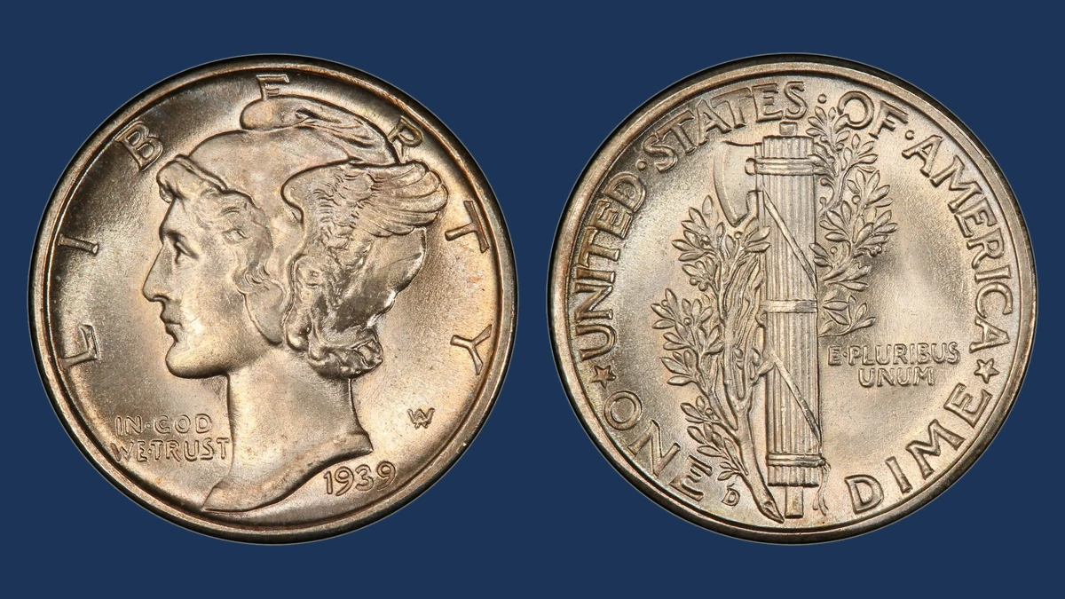 1939-D/D RPM FS-501 Mercury Dime
