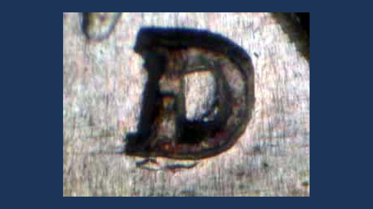 1937 Mercury Dime: Repunched Mintmark