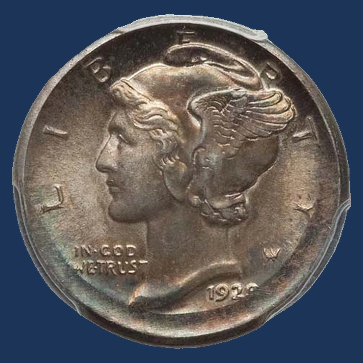 1929 Mercury Dime: Broadstrike