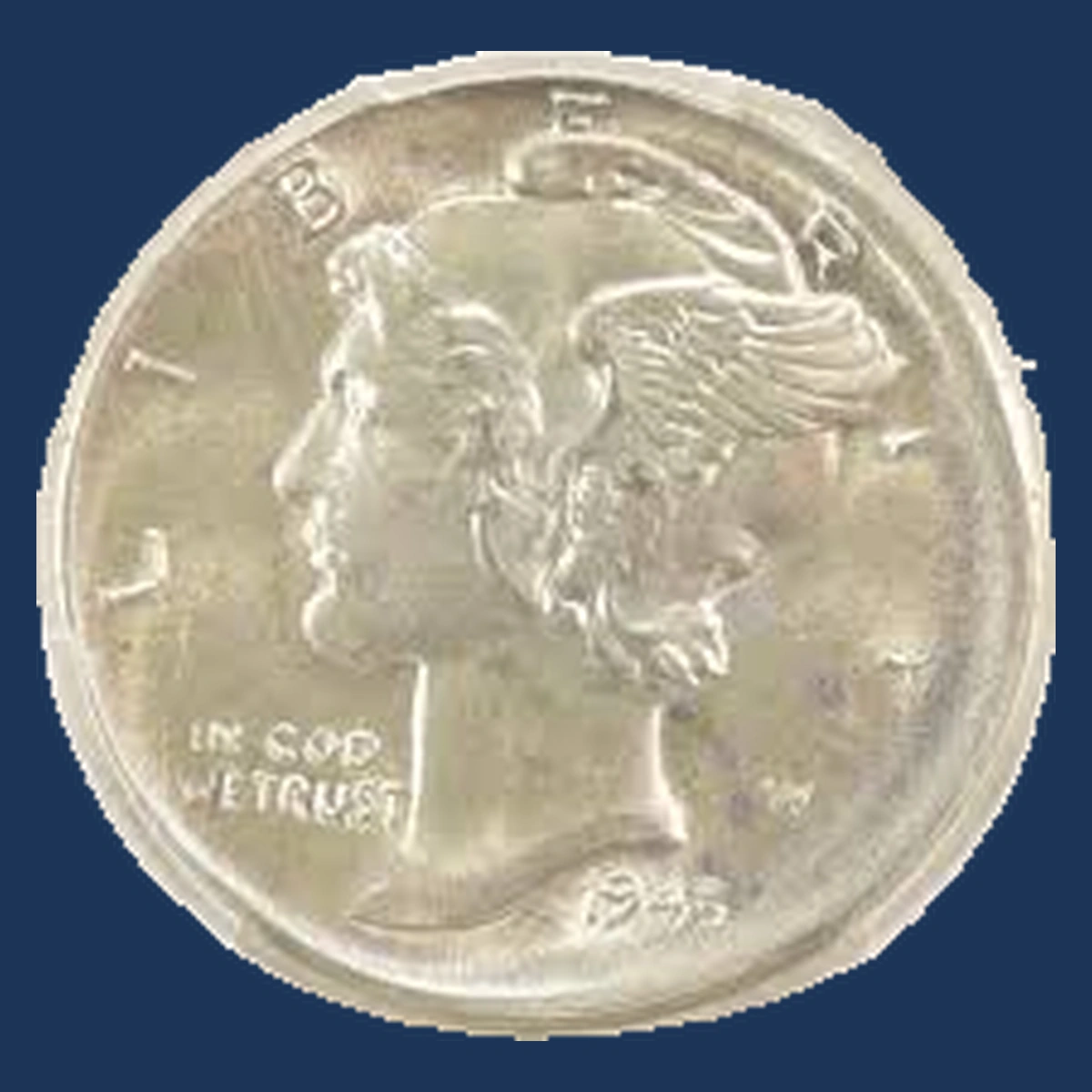 1919 Mercury Dime: Broadstrike