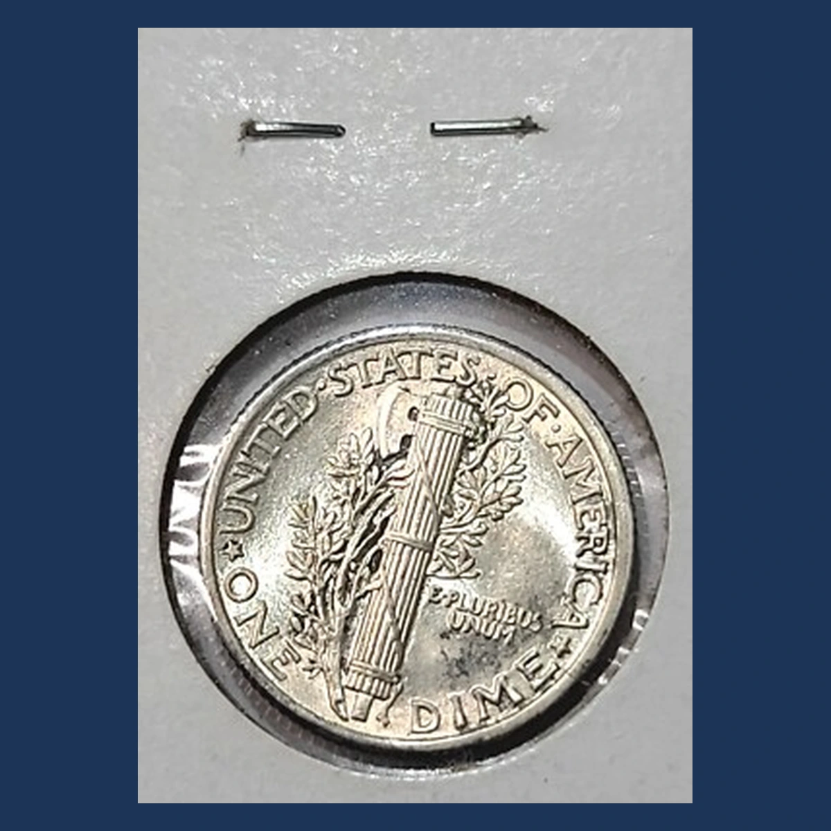 1916 Mercury Dime: Rotated Dies