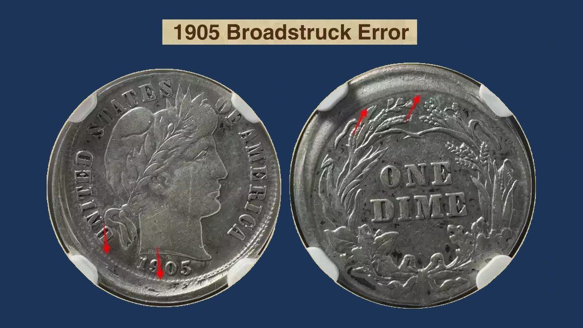 1905 Barber Dime: Broadstrike