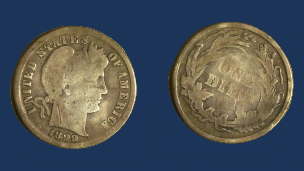 1899 Barber Dime: Broadstrike