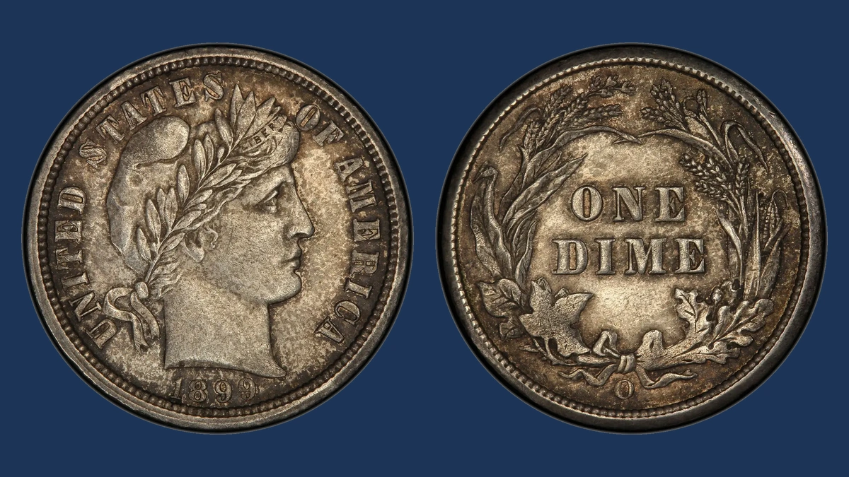 1899-O FS-501 RPM Barber Dime