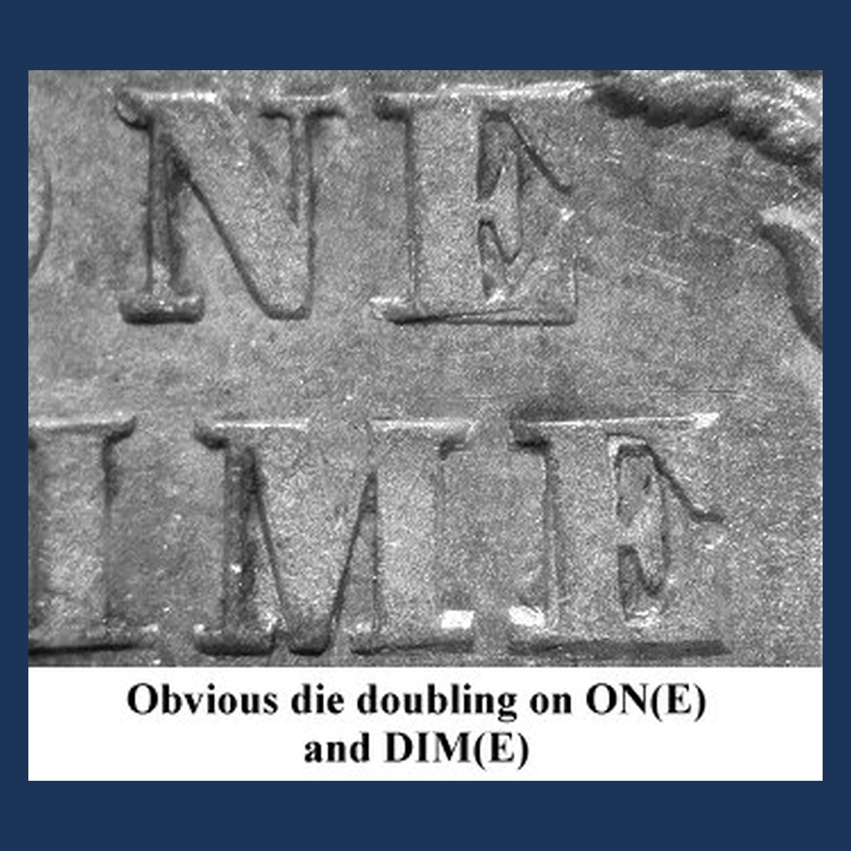 1878 Liberty Seated Dime: Doubled Die Reverse
