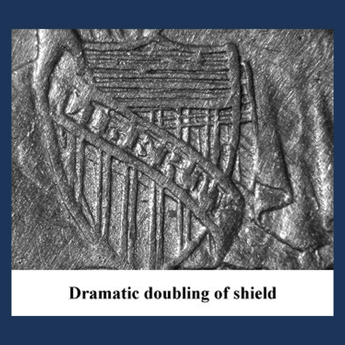 1873 Liberty Seated Dime: Doubled Die Obverse