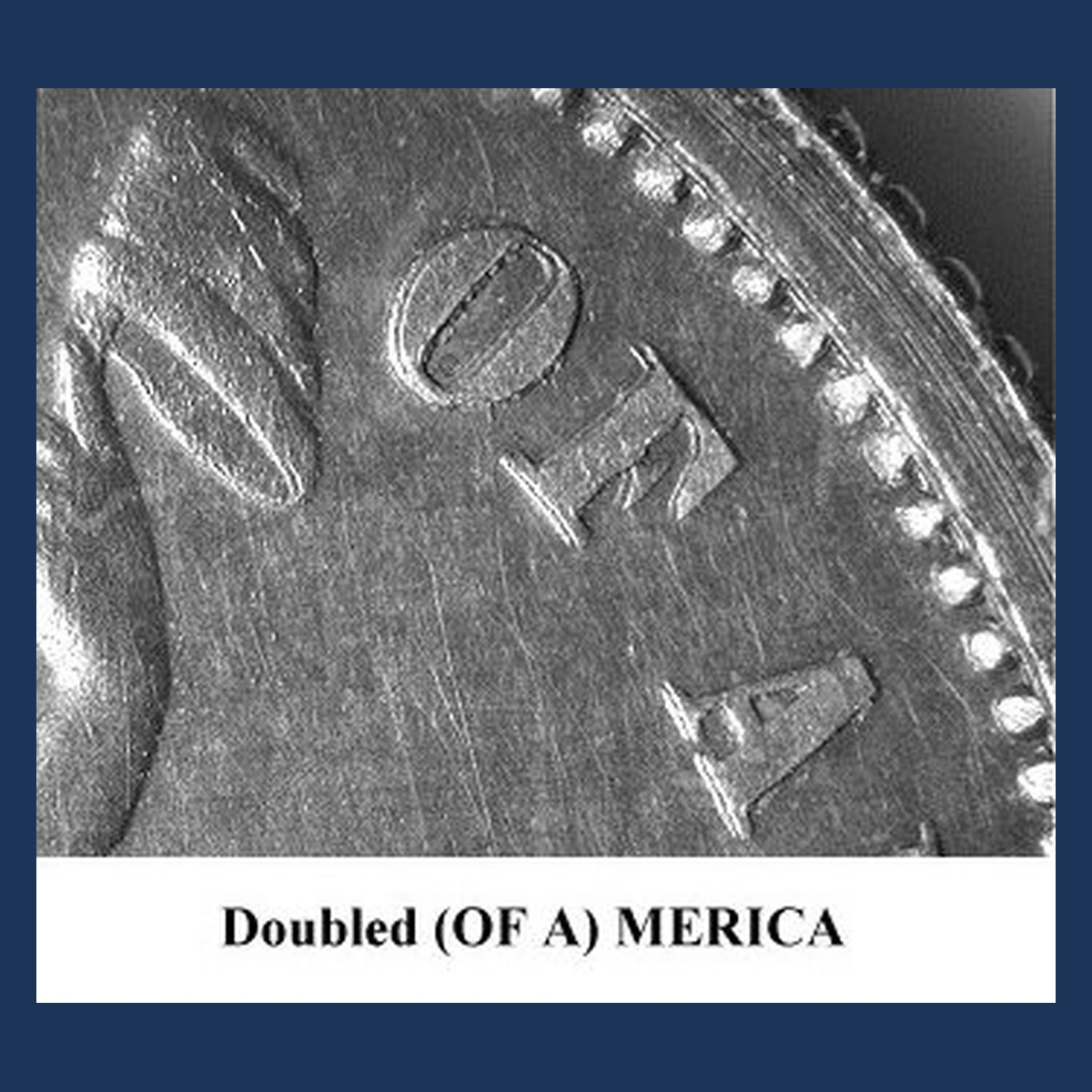 1871 Liberty Seated Dime: Doubled Die Obverse