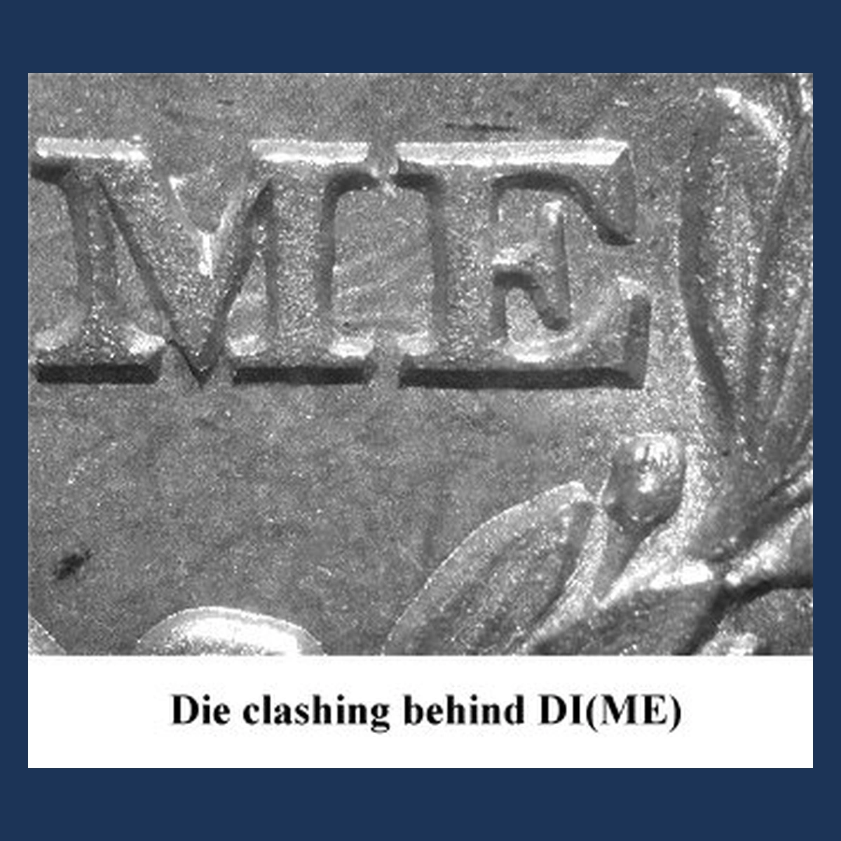 1845 Liberty Seated Dime: Die Clash