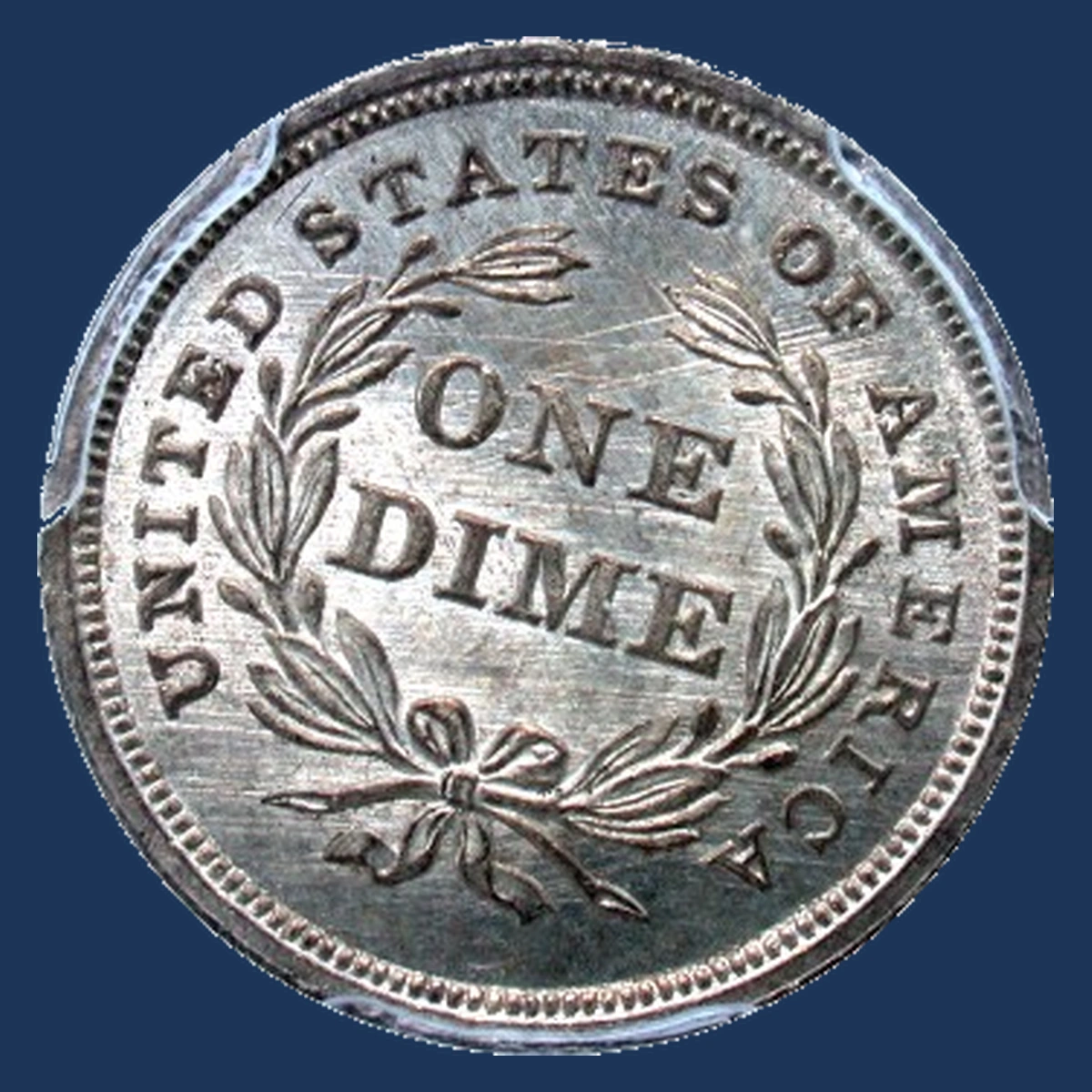 1839 Liberty Seated Dime: Rotated Dies