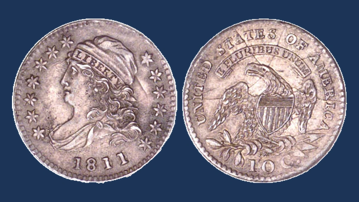 1811 Capped Bust Dime: Die Deterioration
