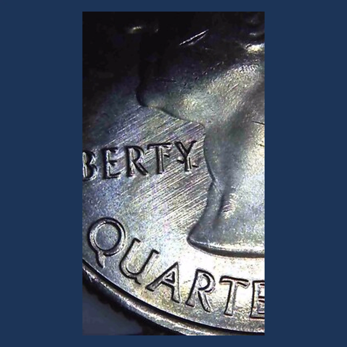 2021 Washington America the Beautiful Quarters: Die Gouge