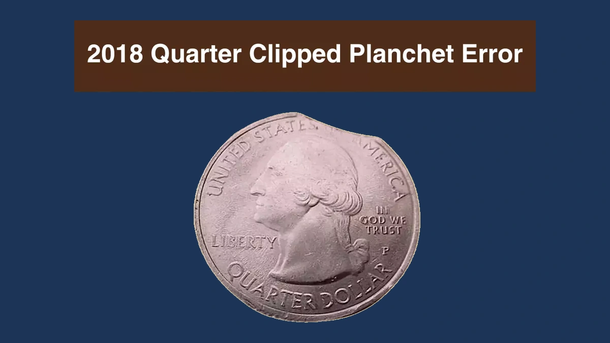 2018 Quarter: Clipped Planchet