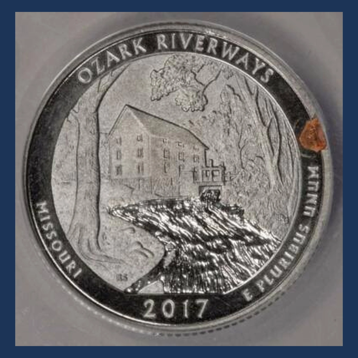 2017 Washington America the Beautiful Quarters: Planchet Flaw