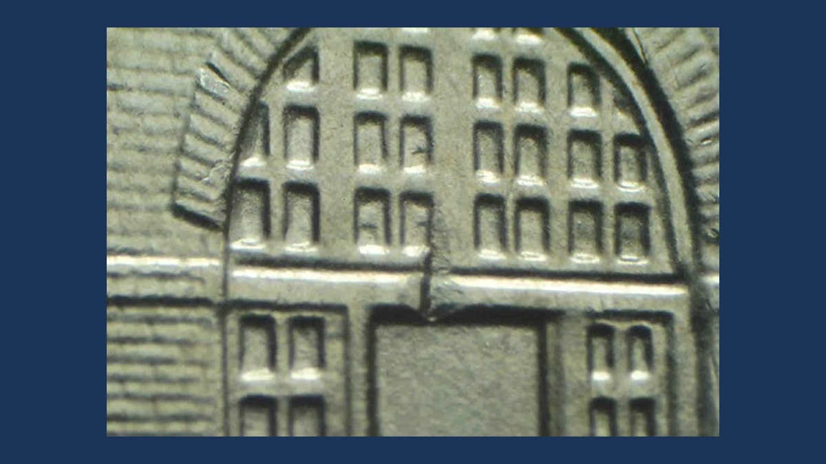 2016 Quarter: Harpers Ferry — Doubled Die Reverse