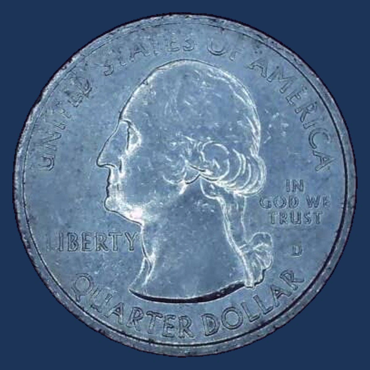 2014 Quarter: Great Sand Dunes — Misaligned Die