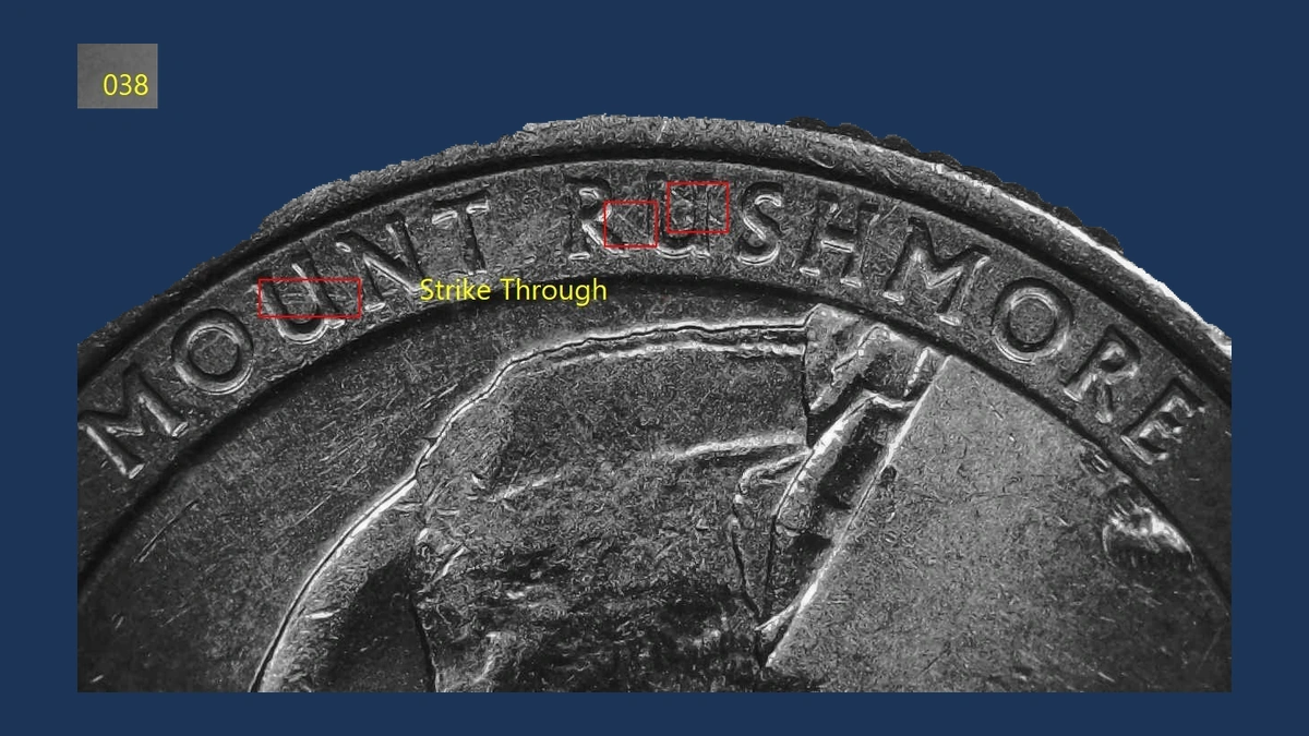 2013 Quarter: Struck-Through Error