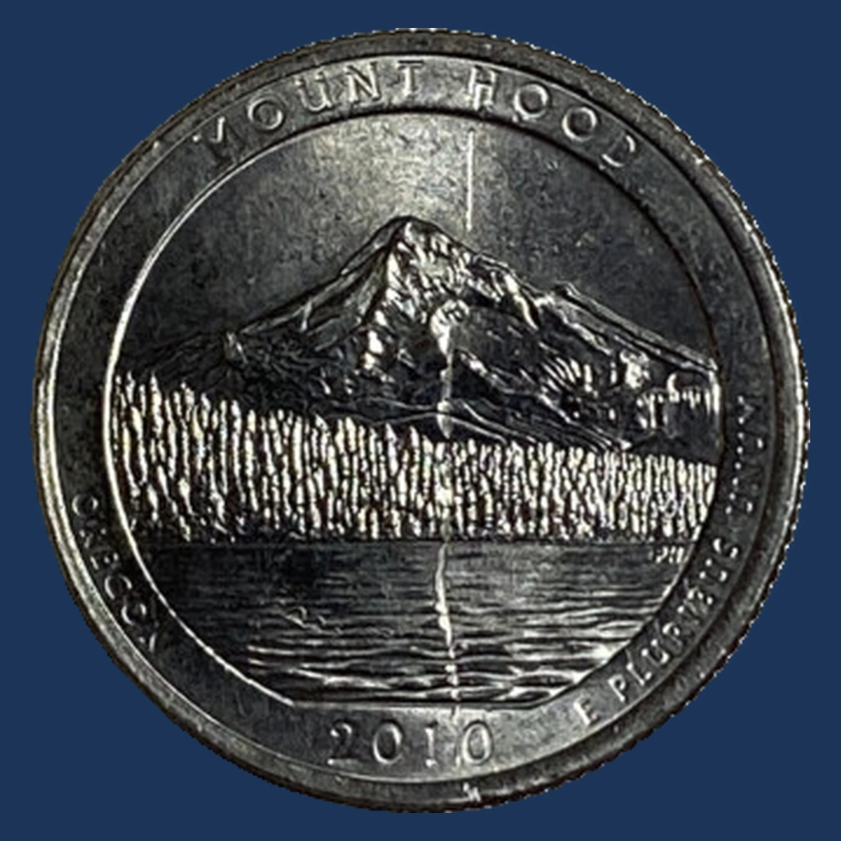 2010 Quarter: Mount Hood — Die Crack / Die Chip