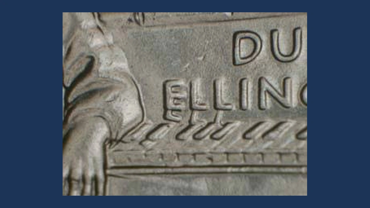 2009 Quarter: District of Columbia — Doubled Die Reverse