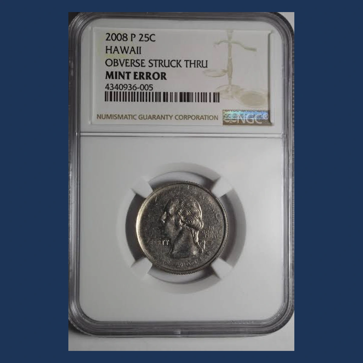 2008 Quarter: Struck-Through Error