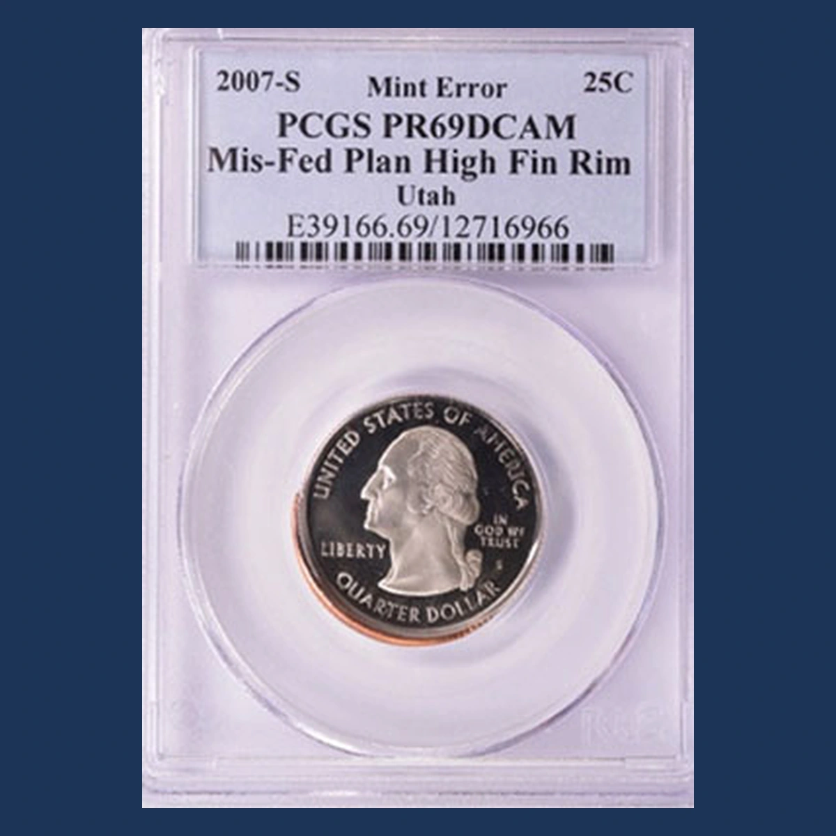 2007 Washington 50 States Quarters: Collar Error
