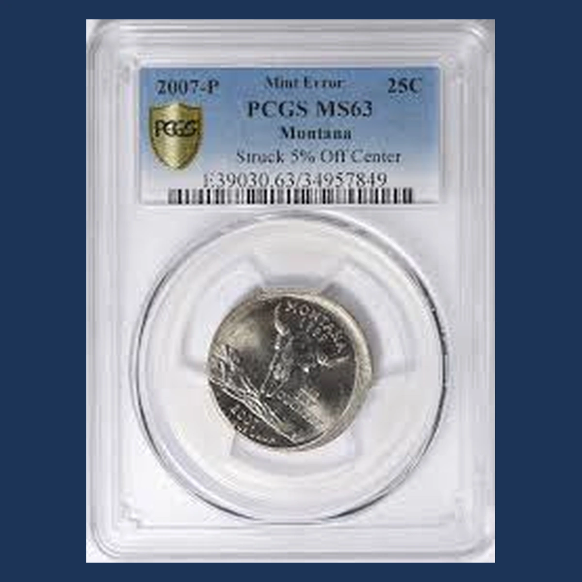 2007 Quarter: Montana — Off-Center Strike