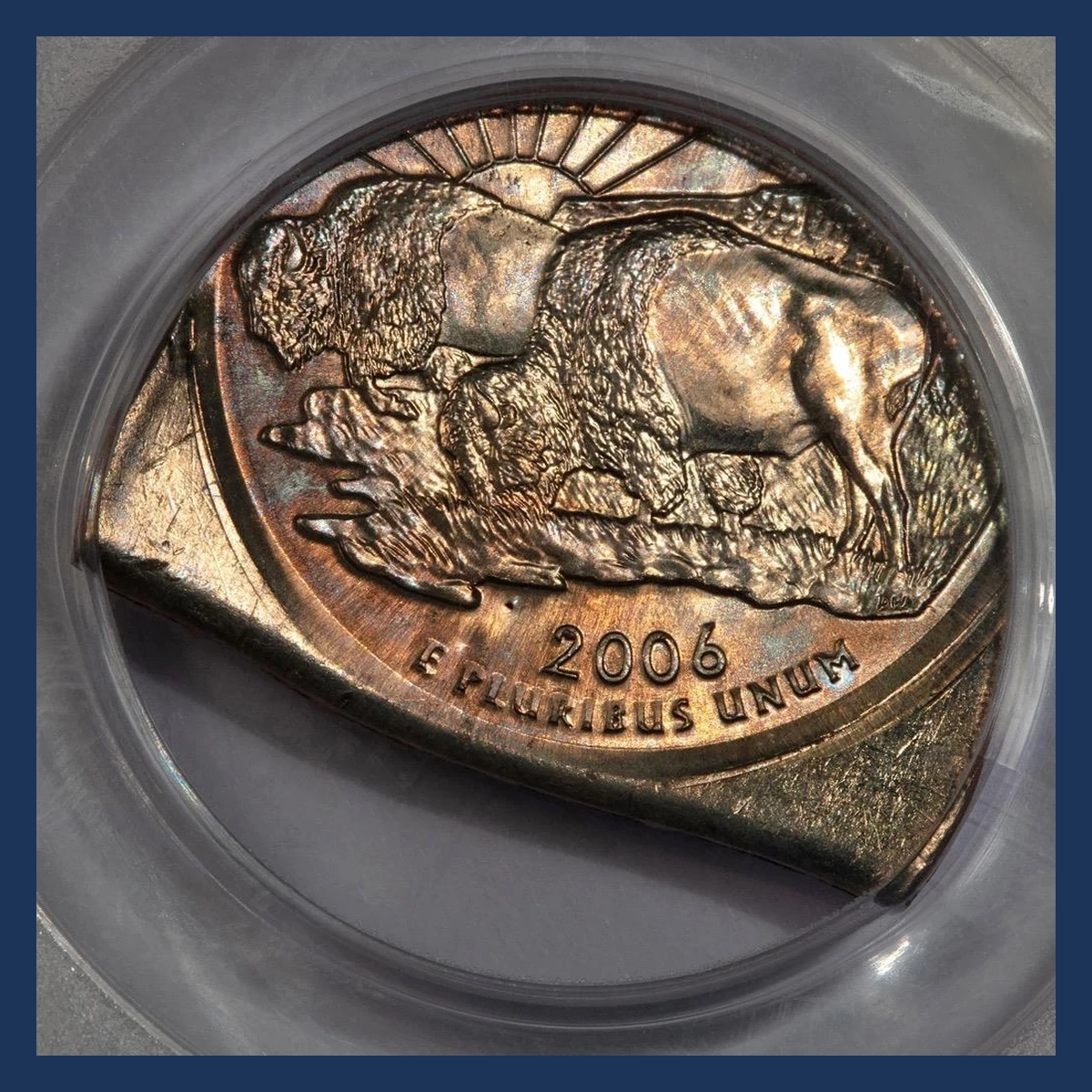 2006 Quarter: North Dakota — Clipped Planchet