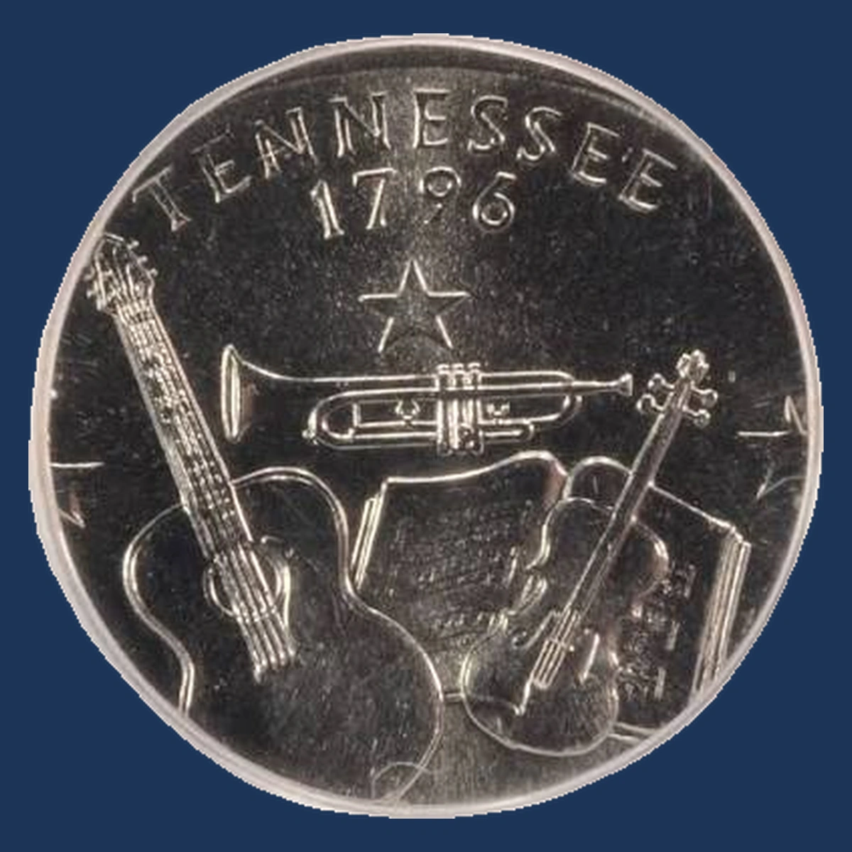2002 Quarter: Tennessee — Wrong Planchet / Off-Metal Strike