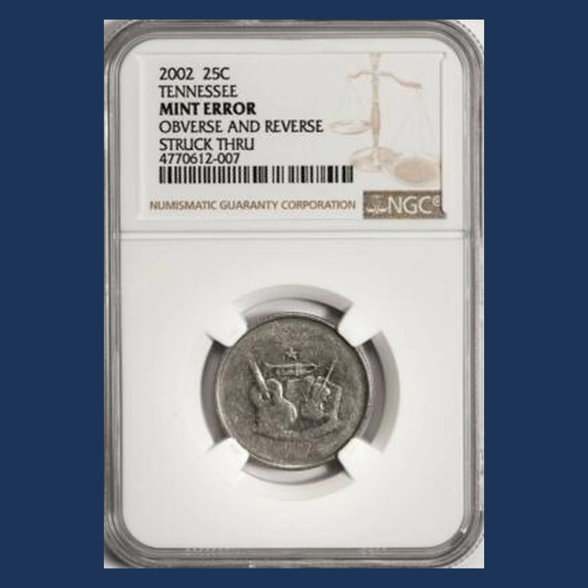 2002 Quarter: Tennessee — Struck-Through Error