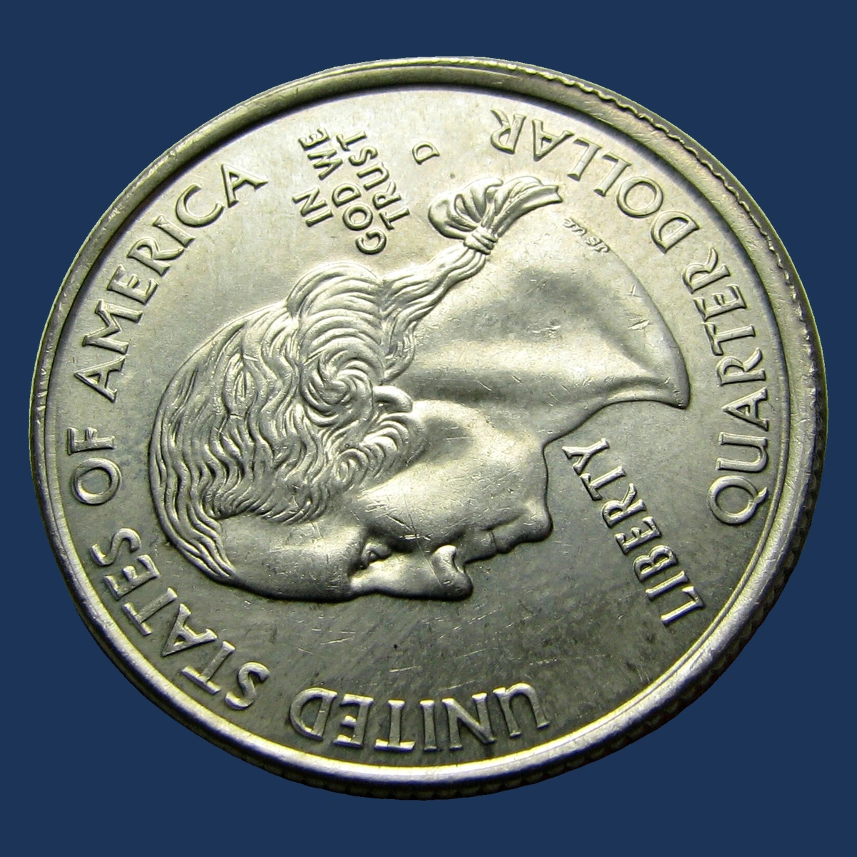 2001 Washington 50 States Quarters: Partial Collar