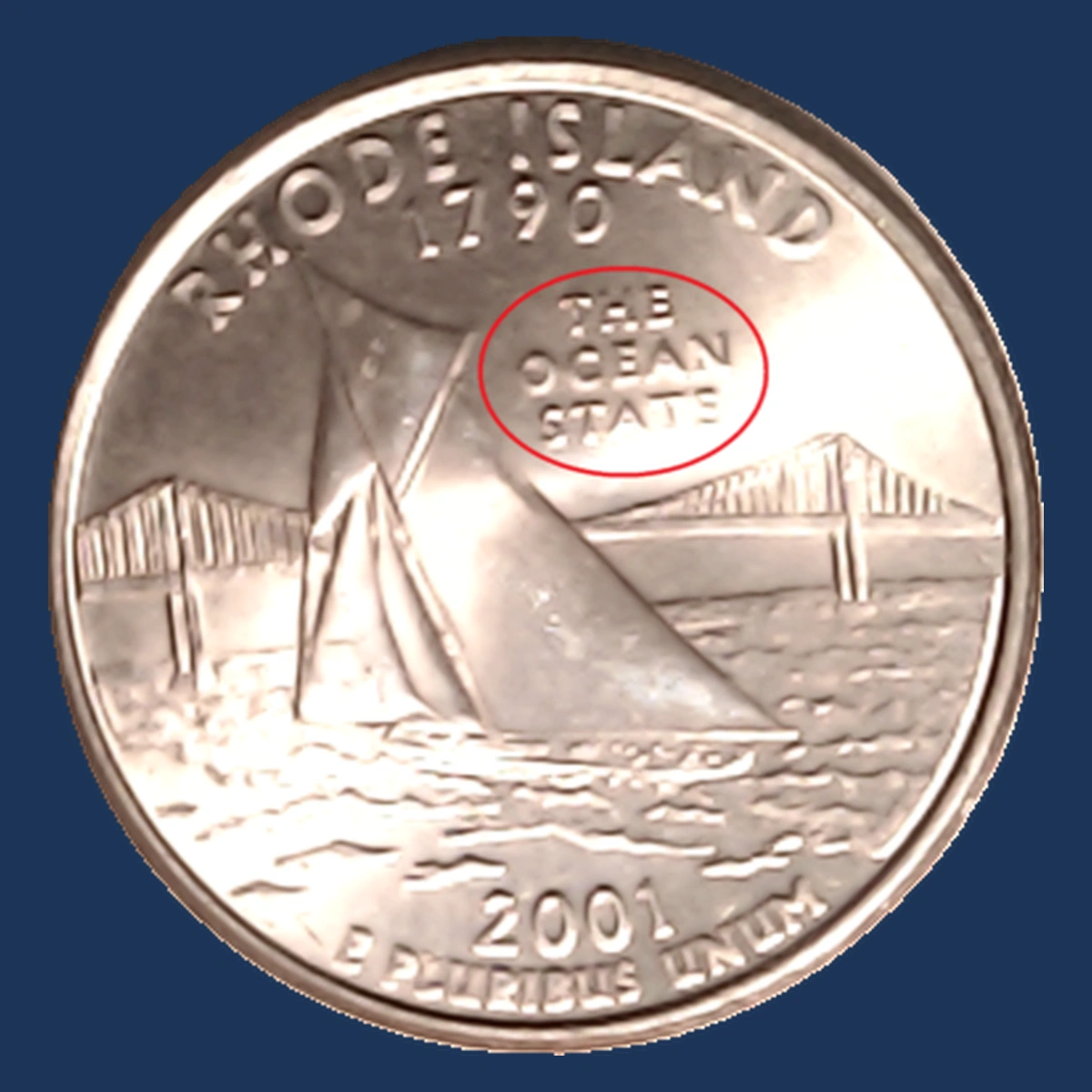 2001 Quarter: Rhode Island — Struck-Through Error
