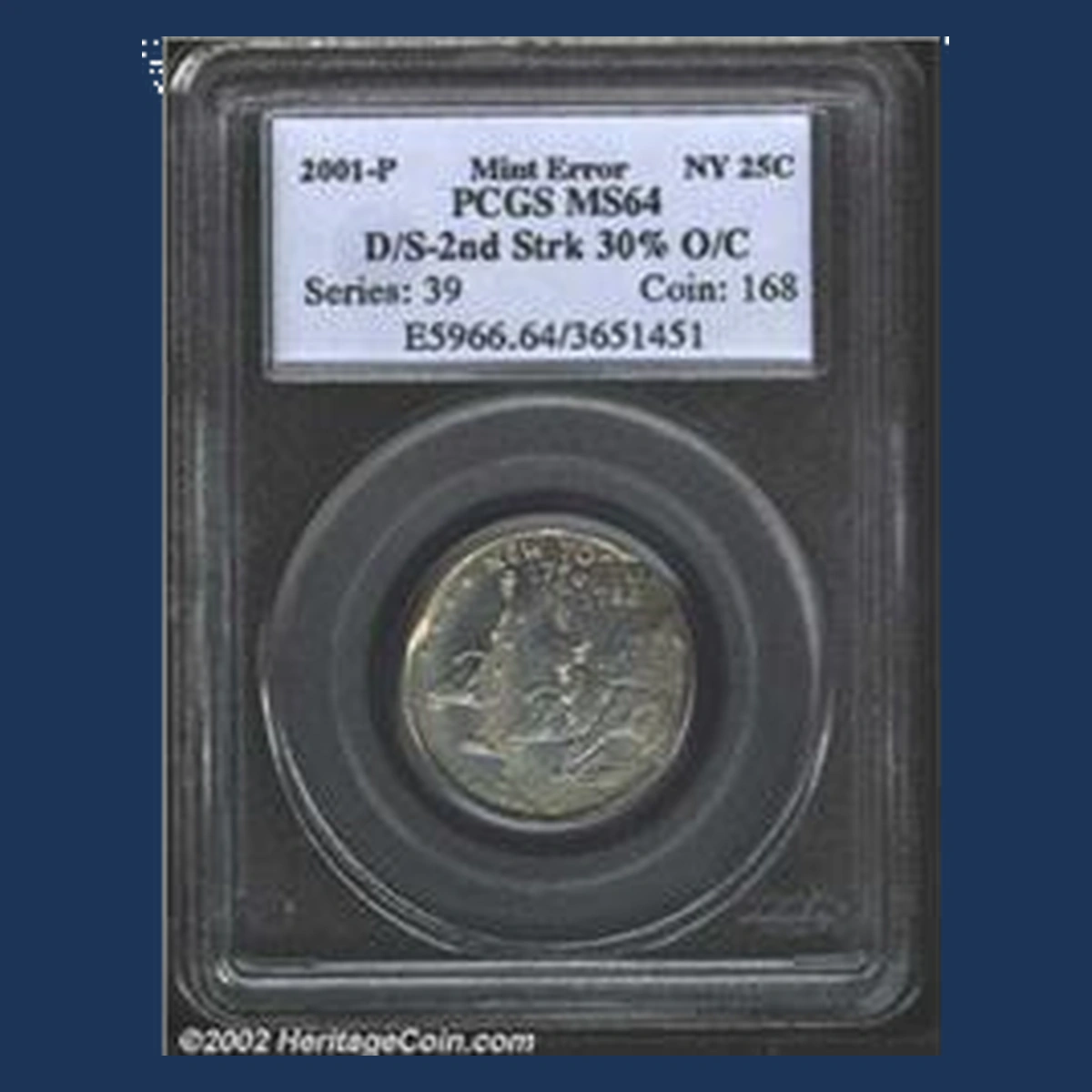 2001 Quarter: New York — Double / Multiple Strike
