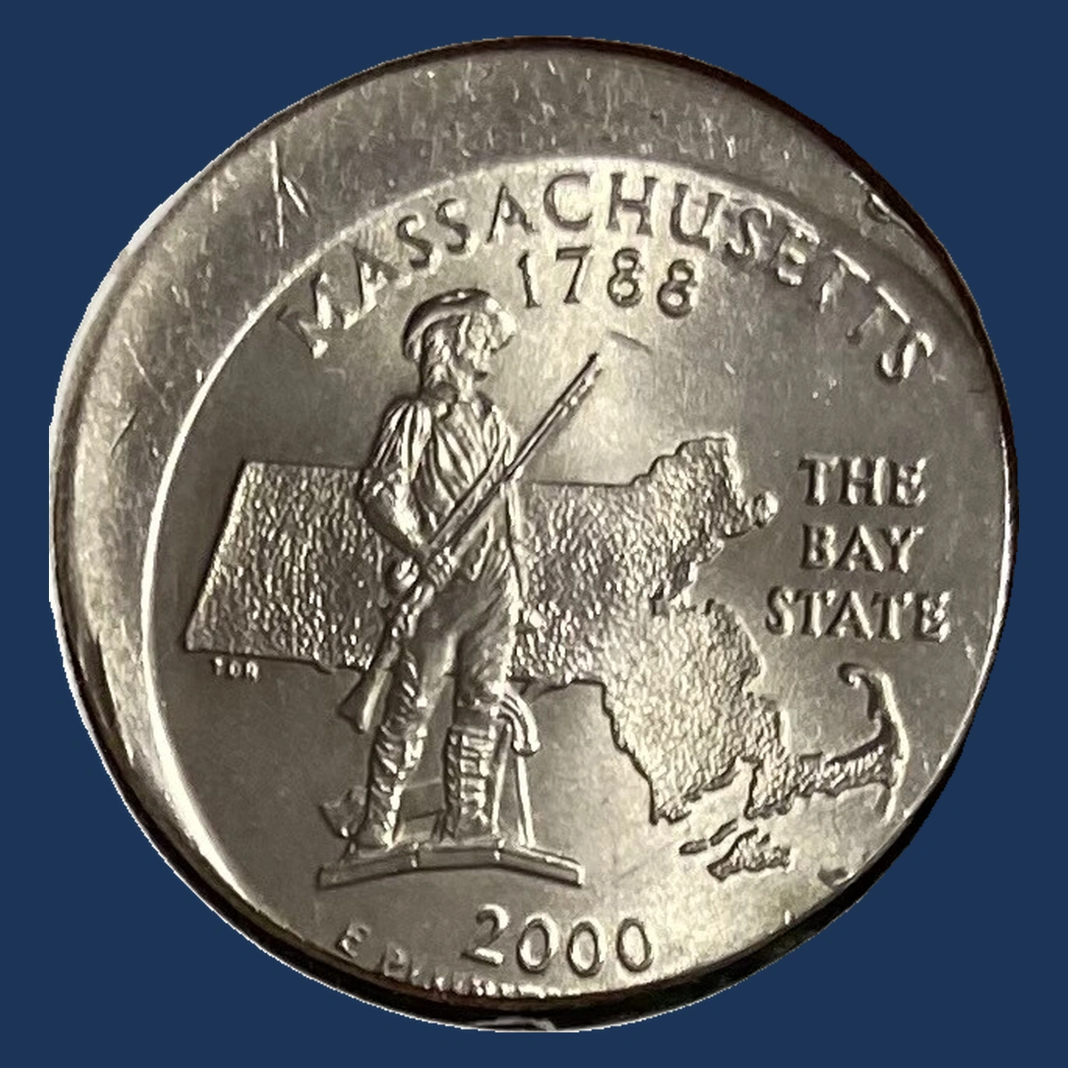 2000 Quarter: Massachusetts — Off-Center Strike